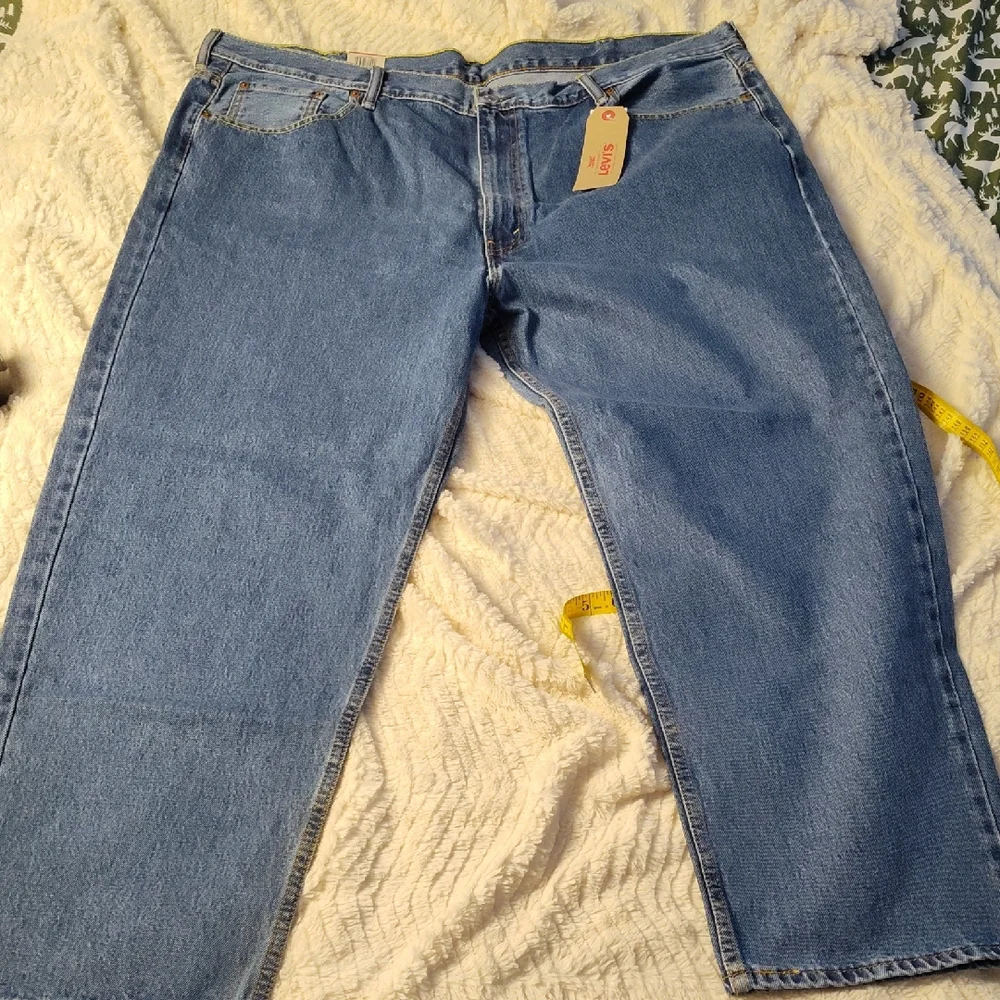 Levi's 550 men's denim blue jeans size 48x30 nwt